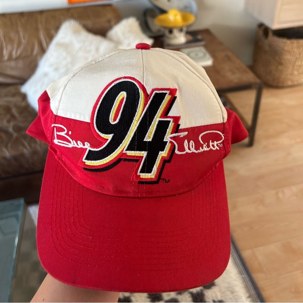 NASCAR hat snap on